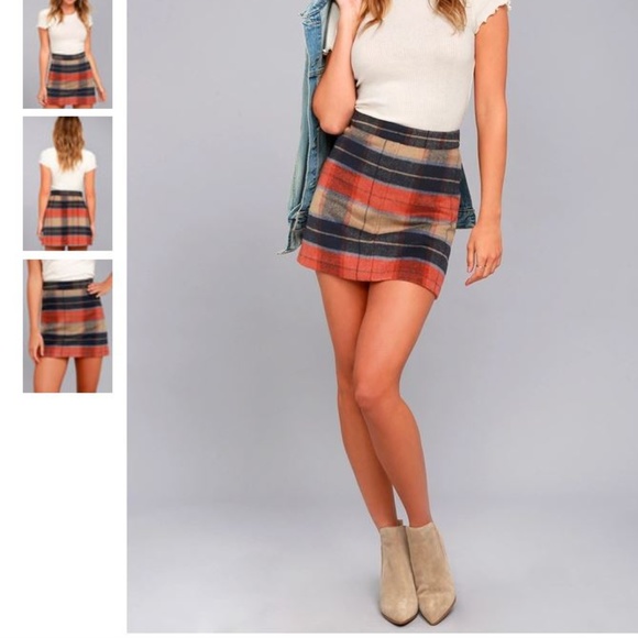 Lulu's Dresses & Skirts - đŸ’™Lulu's MAD FOR PLAID BEIGE PLAID MINI SKIRT Lulu's Dresses & Skirts - đŸ’™Lulu's MAD FOR PLAID BEIGE PLAID MINI SKIRT